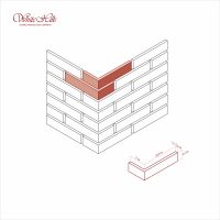 Декоративный кирпич Бергамо брик 371-50 — изображение 4